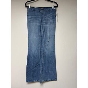 BDG Urban Outfitters Blue Denim Jeans Flare Leg‎ Y2K Women's Size 25 NWT